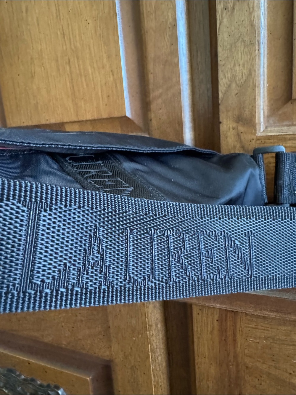 LAUREN Ralph Lauren Black Nylon Shoulder/ Hand Bag - Picture 8 of 10